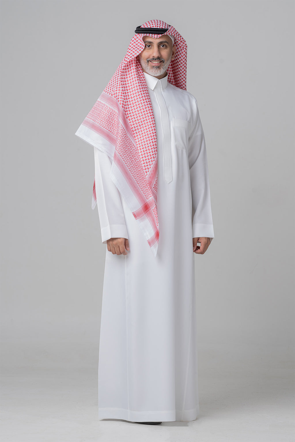 ثوب زخرفات رجالي كريمي من الشياكة – سميراميس