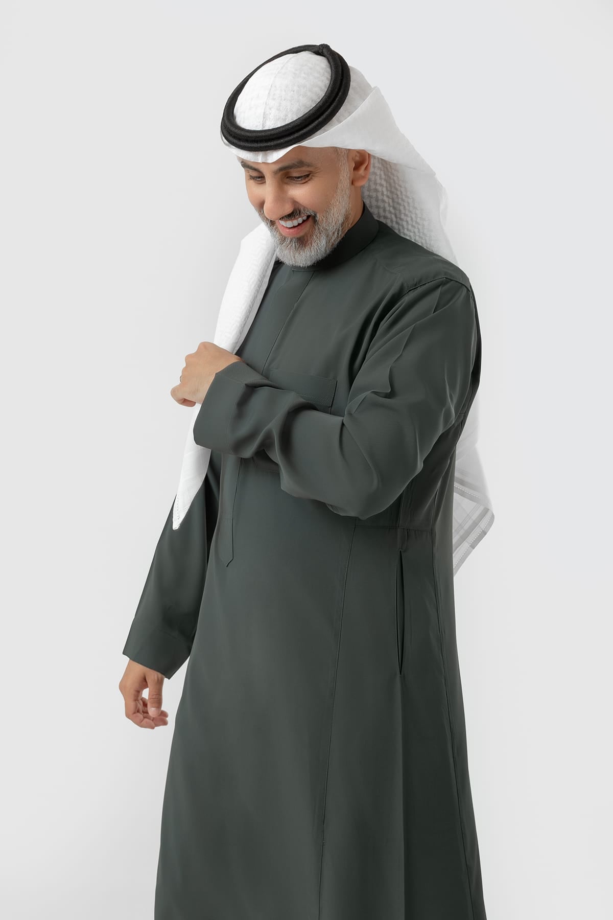 ثوب الشياكة الفاخر سميراميس, أخضر