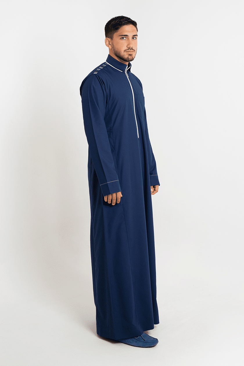 ثوب رجالي ري ثوب كحلي
