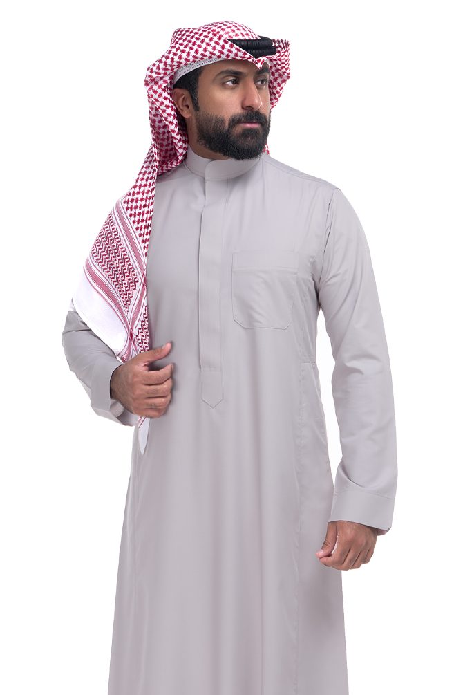 ثوب صيفي بيج فاتح, رجالي
