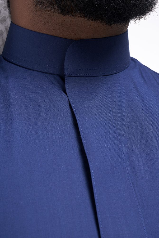 Men's navy summer thobe
