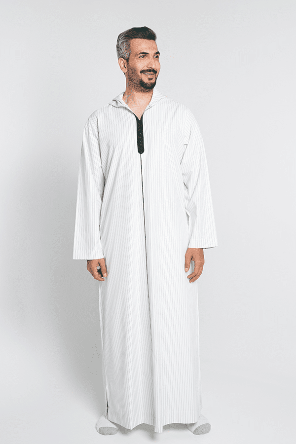 جلابية برايم أخضر غامق رجالي