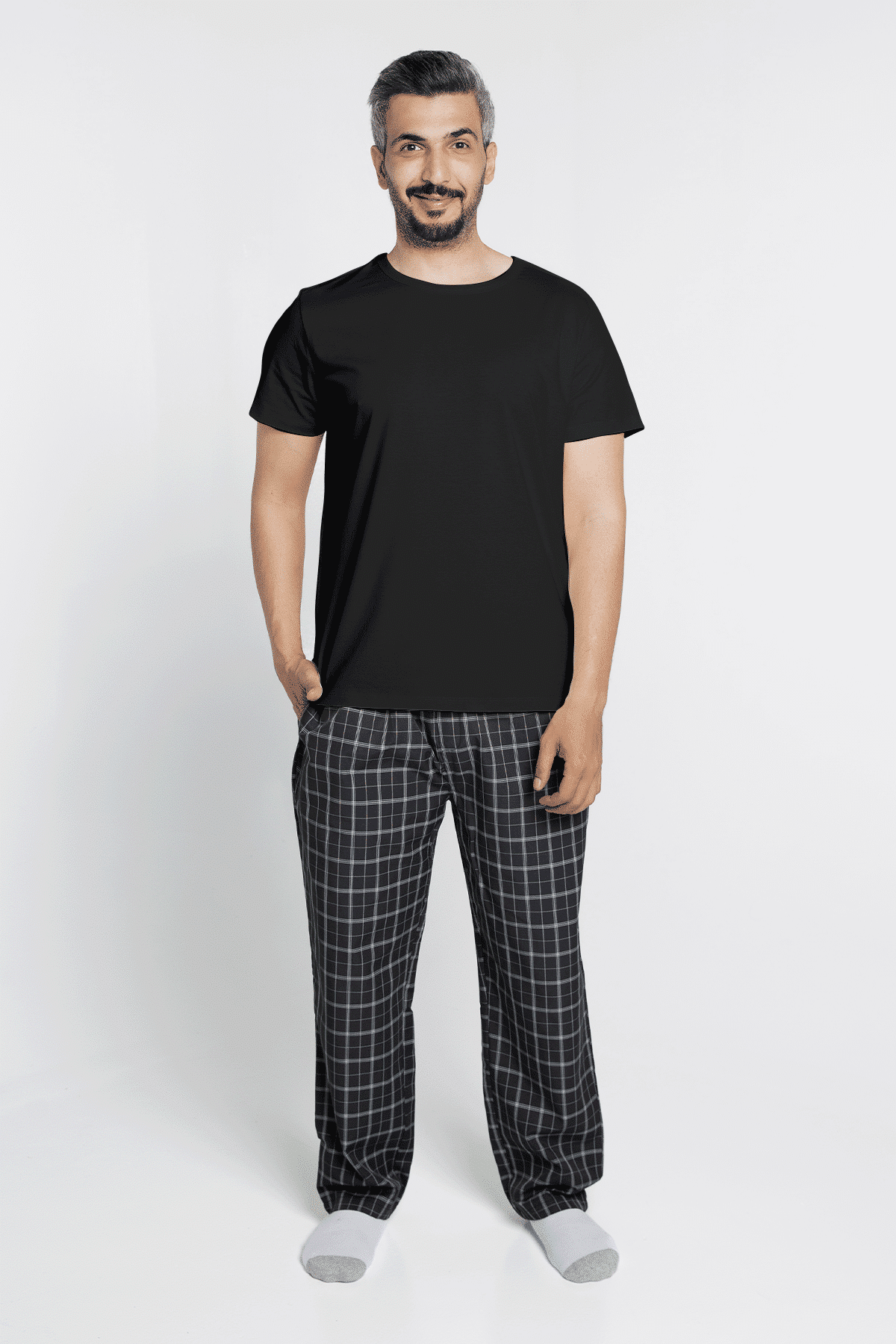 Black pajama set