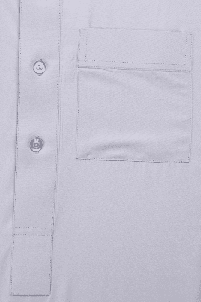 Dress, summer, light gray, men's