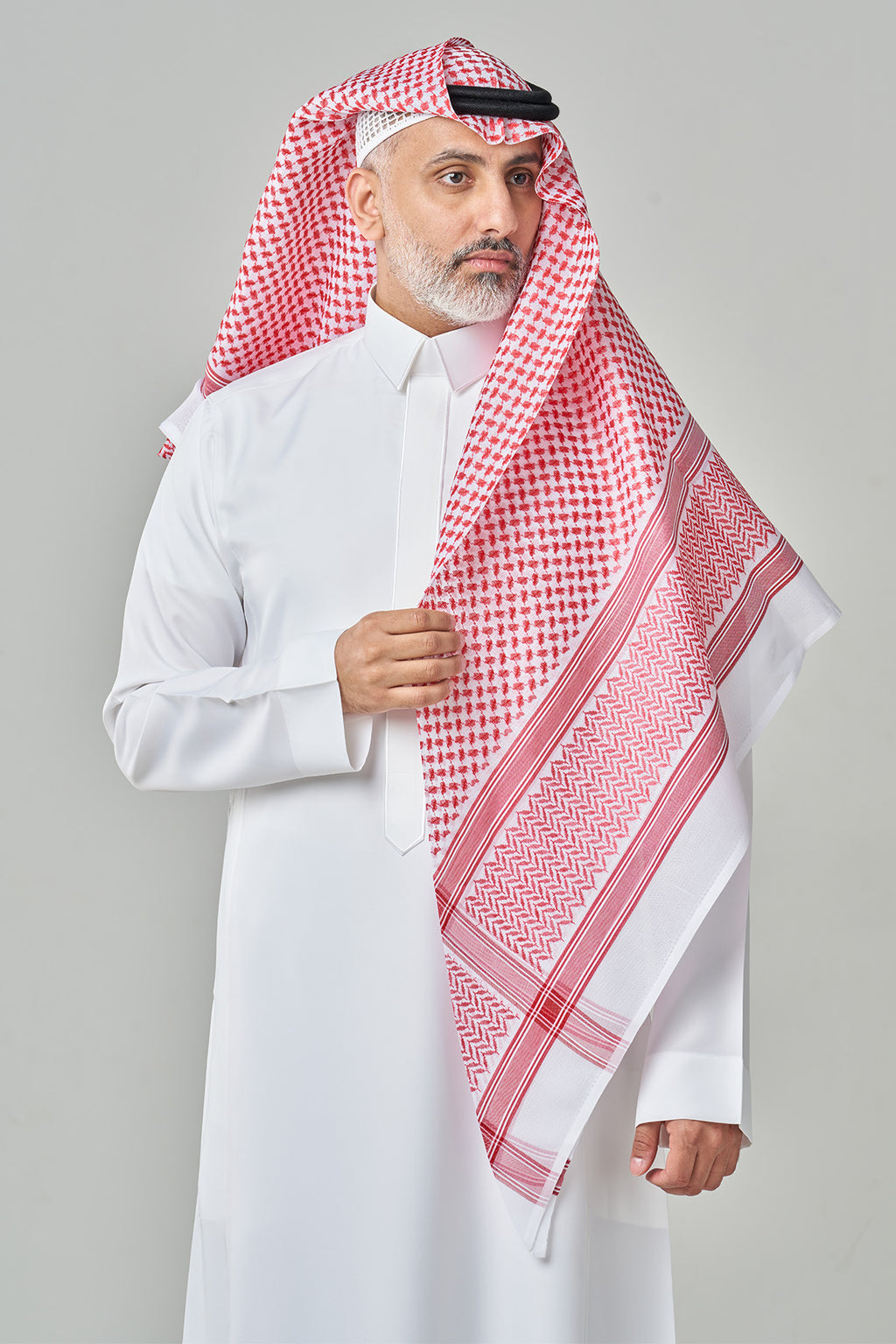 Men's Shemagh Elsee Al Shiaka - Red