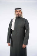 Men's Olive Green Winter Business Thobe