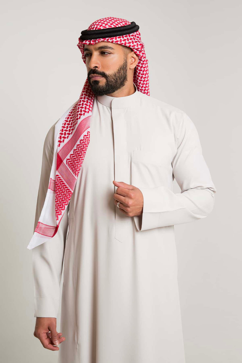 ثوب الشياكة الفاخر سميراميس, بيج