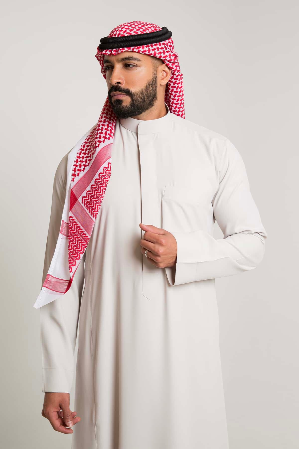 ثوب الشياكة الفاخر سميراميس, بيج