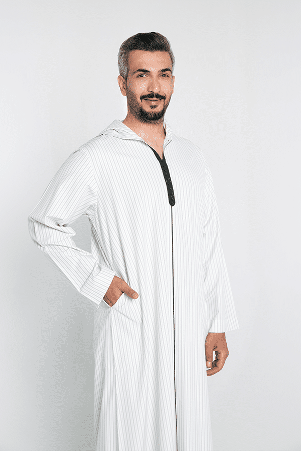 جلابية برايم أخضر غامق رجالي
