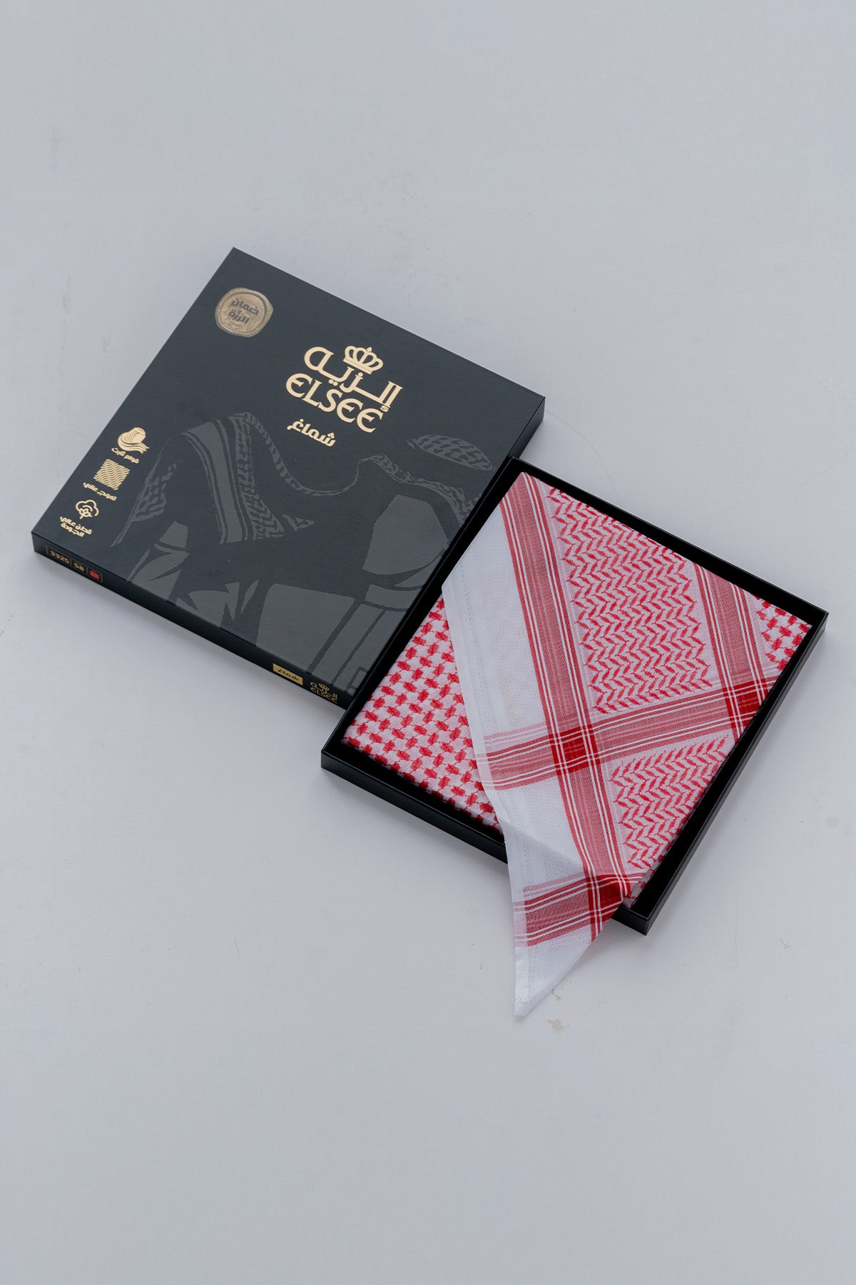 Men's Shemagh Elsee Al Shiaka - Red
