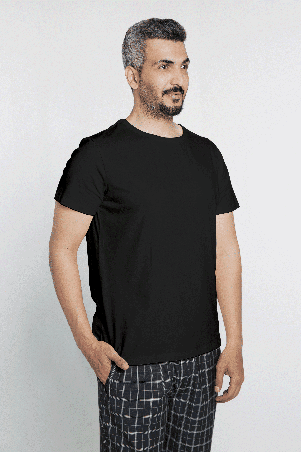 Black pajama set
