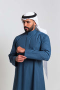 ثوب كلاسيك صيفي أخضر