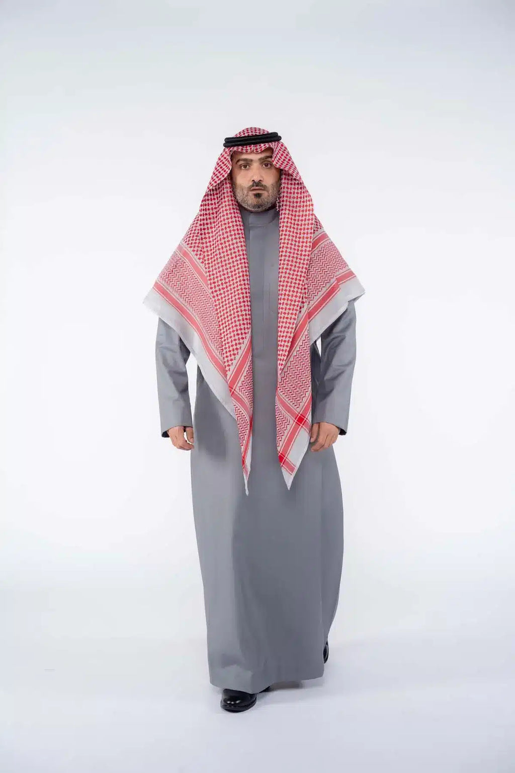 Men's classic gray winter thobe