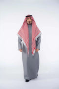 Men's classic gray winter thobe