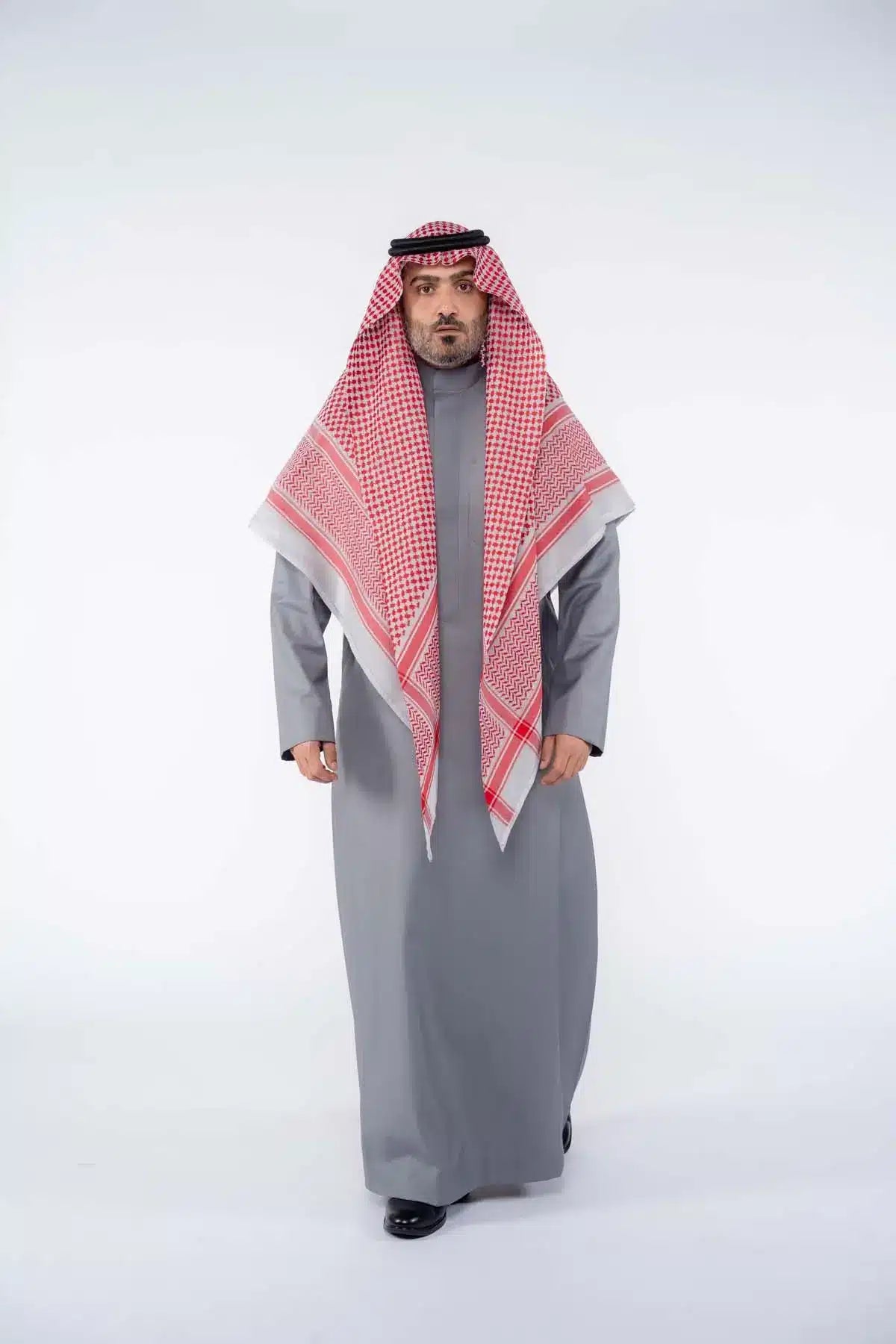 Men's classic gray winter thobe