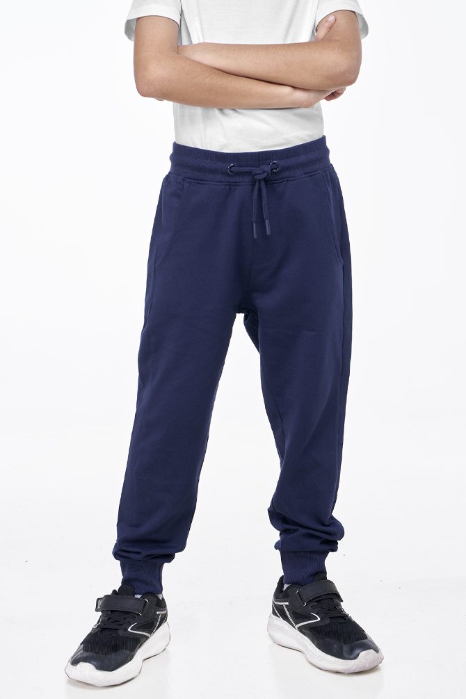 Navy sports trousers (boys' - youth)