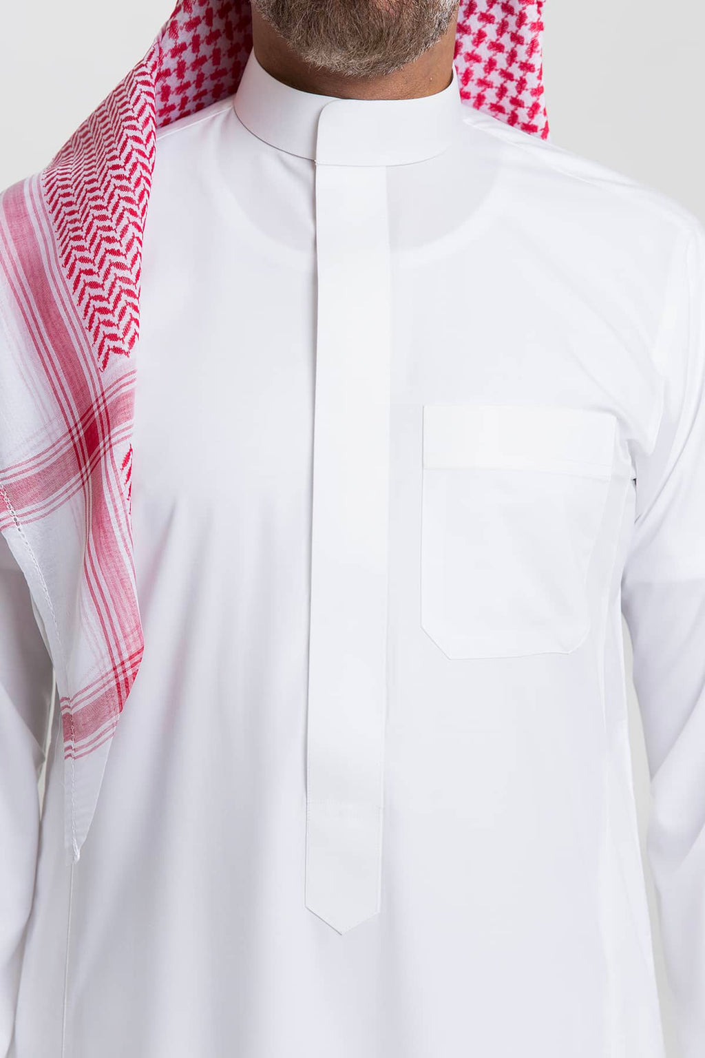 Luxury Creamy Vintage Dress – Plain Collar