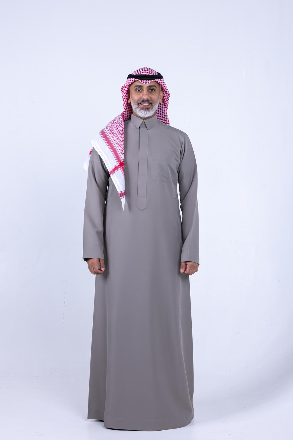 Luxurious Elegance Thobe Semiramis, Beige