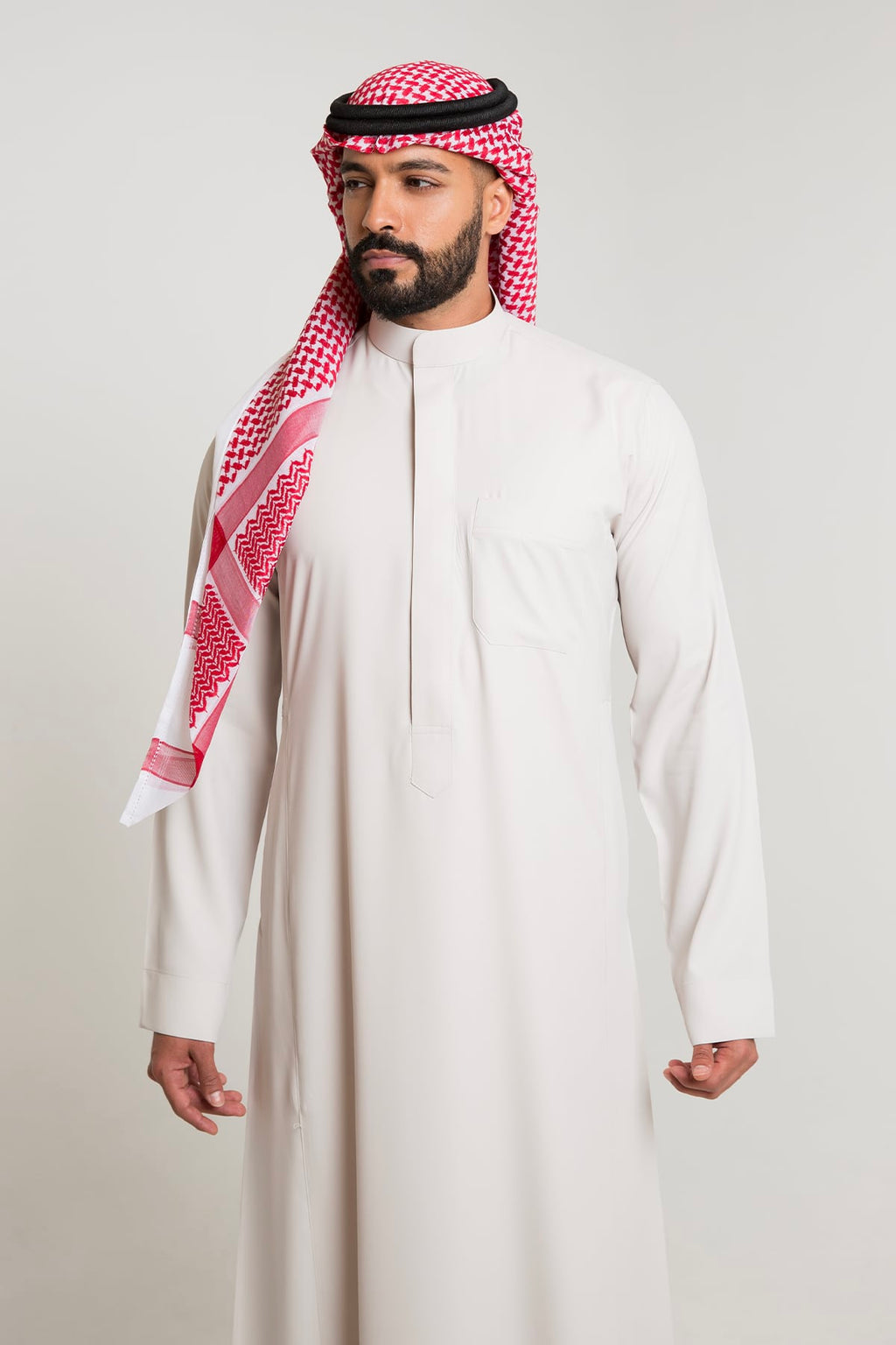 ثوب الشياكة الفاخر سميراميس, بيج