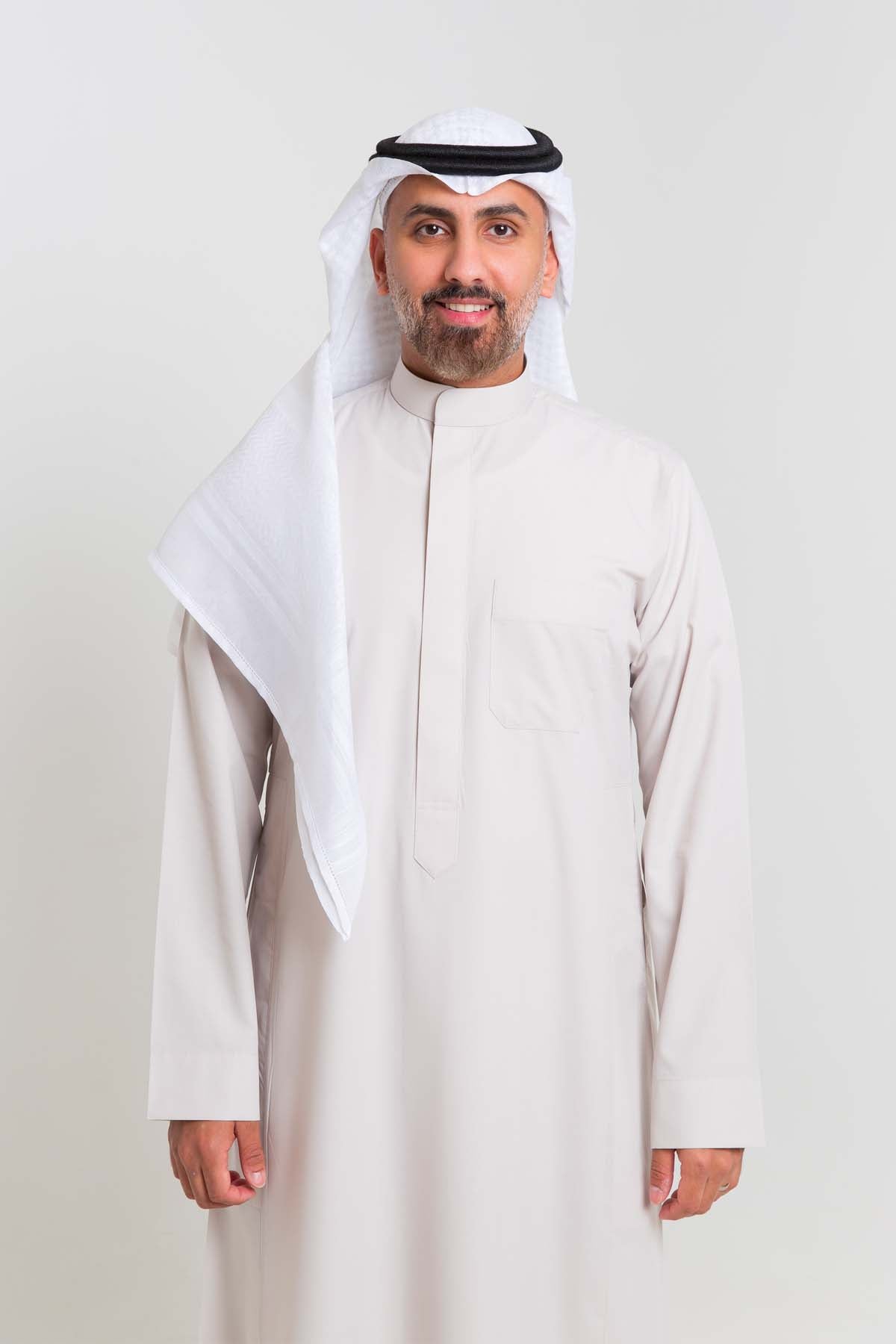 ثوب كلاسيك صيفي بيج
