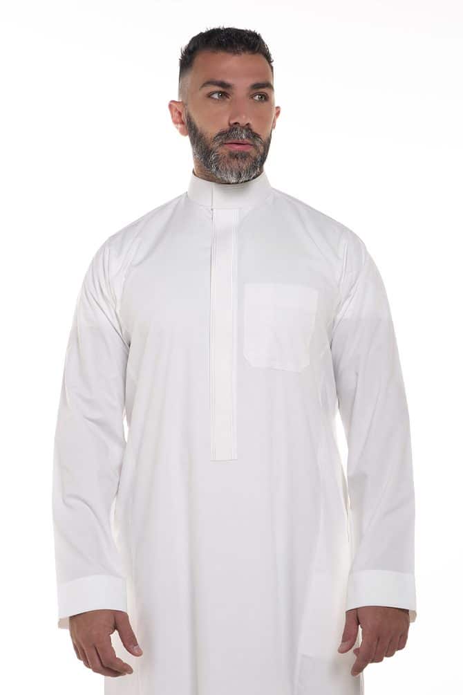 ثوب مزخرف كريمي, شبابي