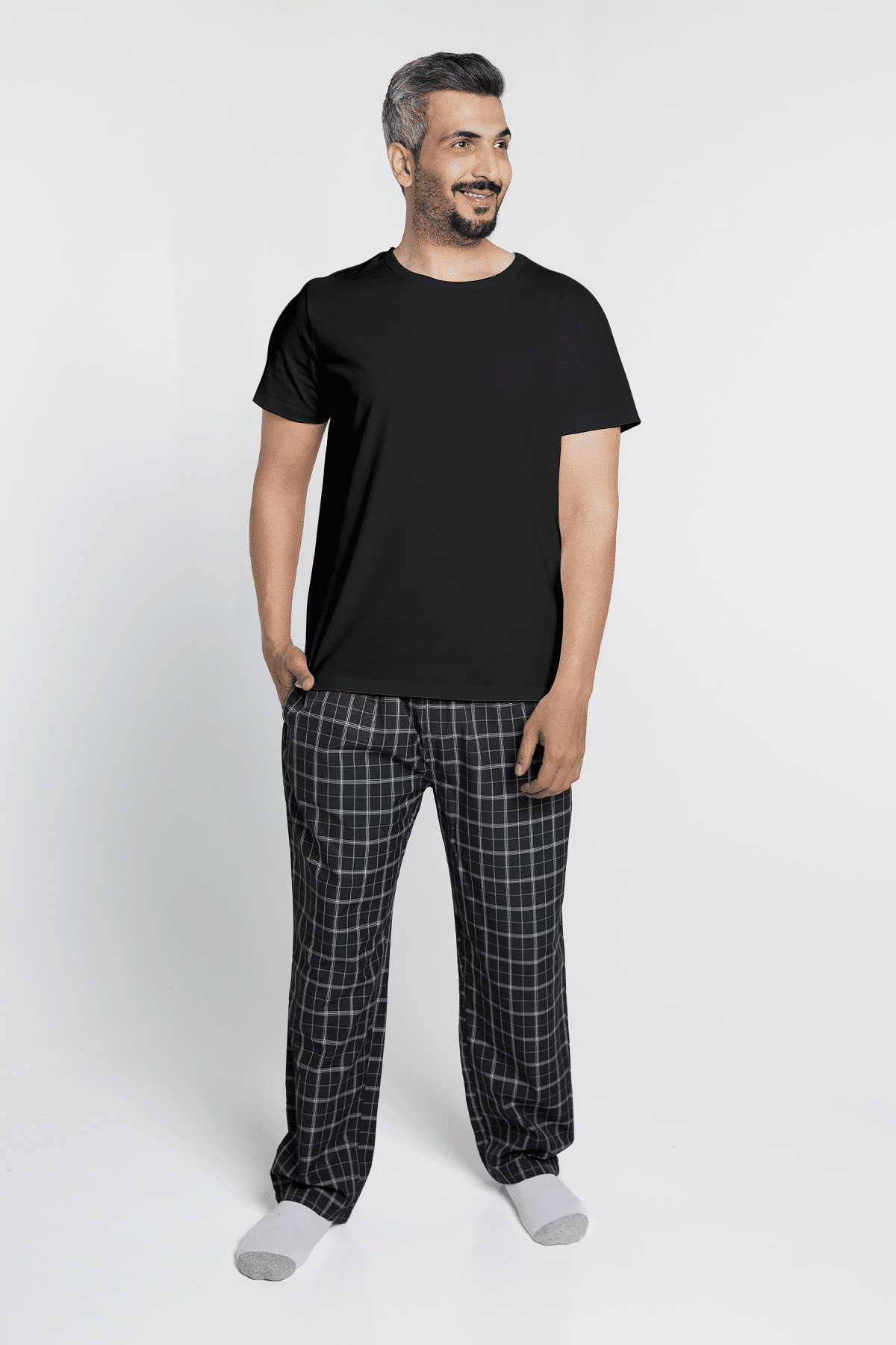 Black pajama set