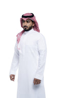 ثوب فاخر, قماش ياباني فينو, لون أبيض