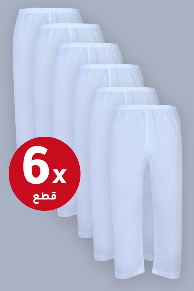 سروال الشياكة المطور, رجالي (6 قطع)