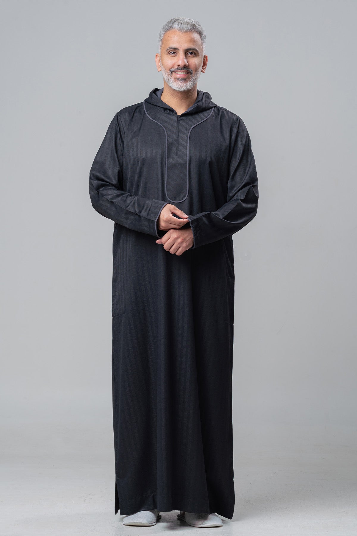 جلابية الشياكة – ري ثوب أسود