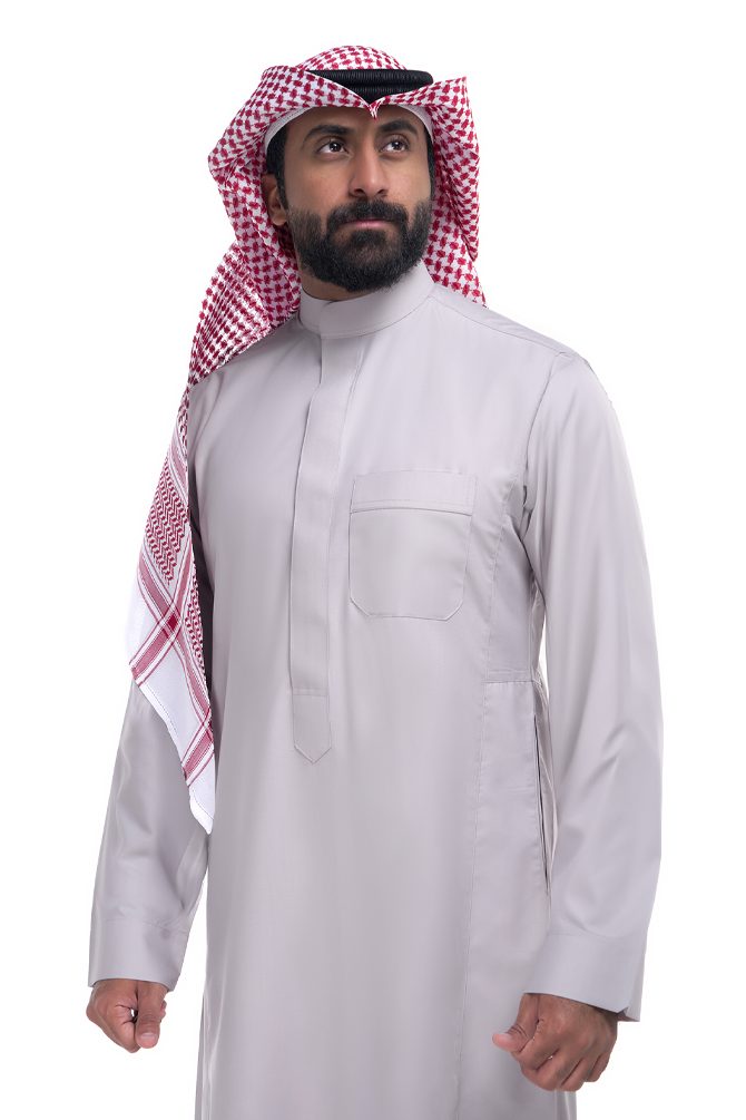 ثوب صيفي بيج فاتح, رجالي