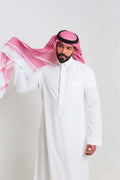 ثوب أعمال برايم, لون كريمي, ياقة قلاب