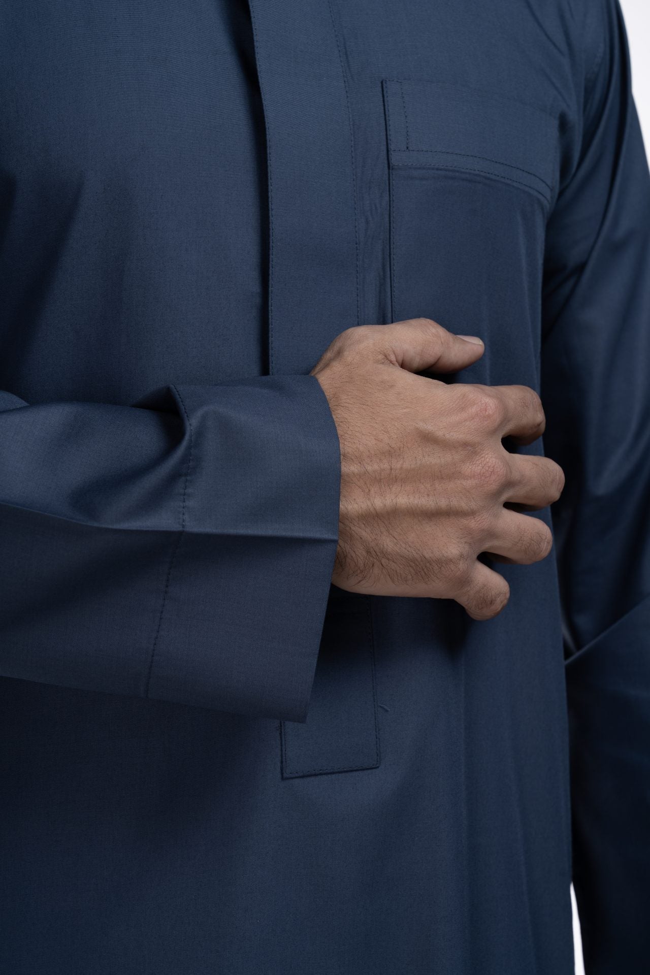 ثوب , صيفي , رمادي مزرق , رجالي